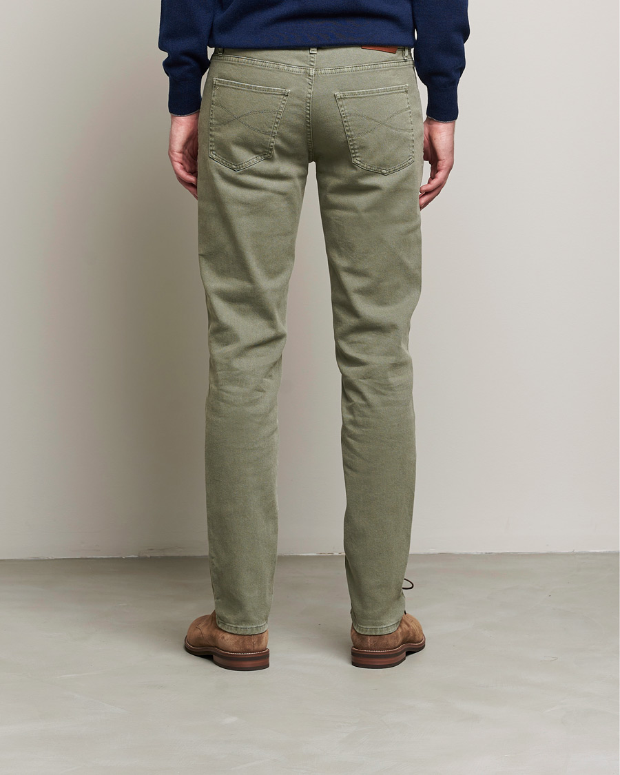 Herre | Bukser | Brunello Cucinelli | Slim Fit 5-Pocket Pants Military