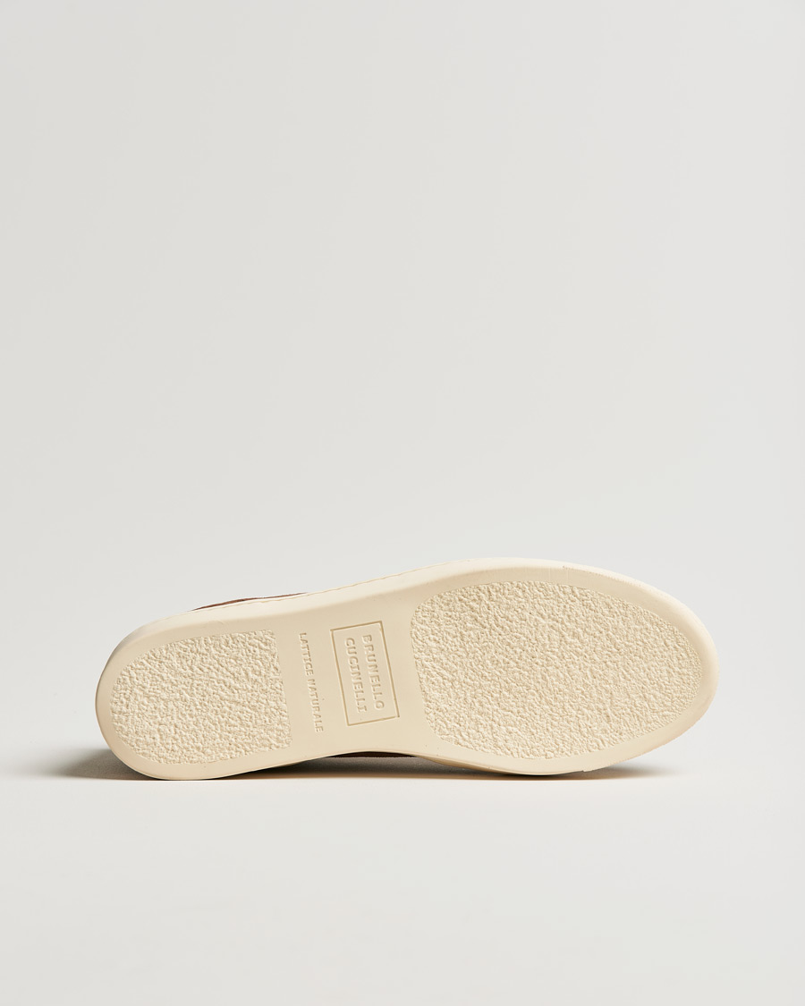 Herre | Brunello Cucinelli Low Sneaker Brown Suede | Brunello Cucinelli | Low Sneaker Brown Suede