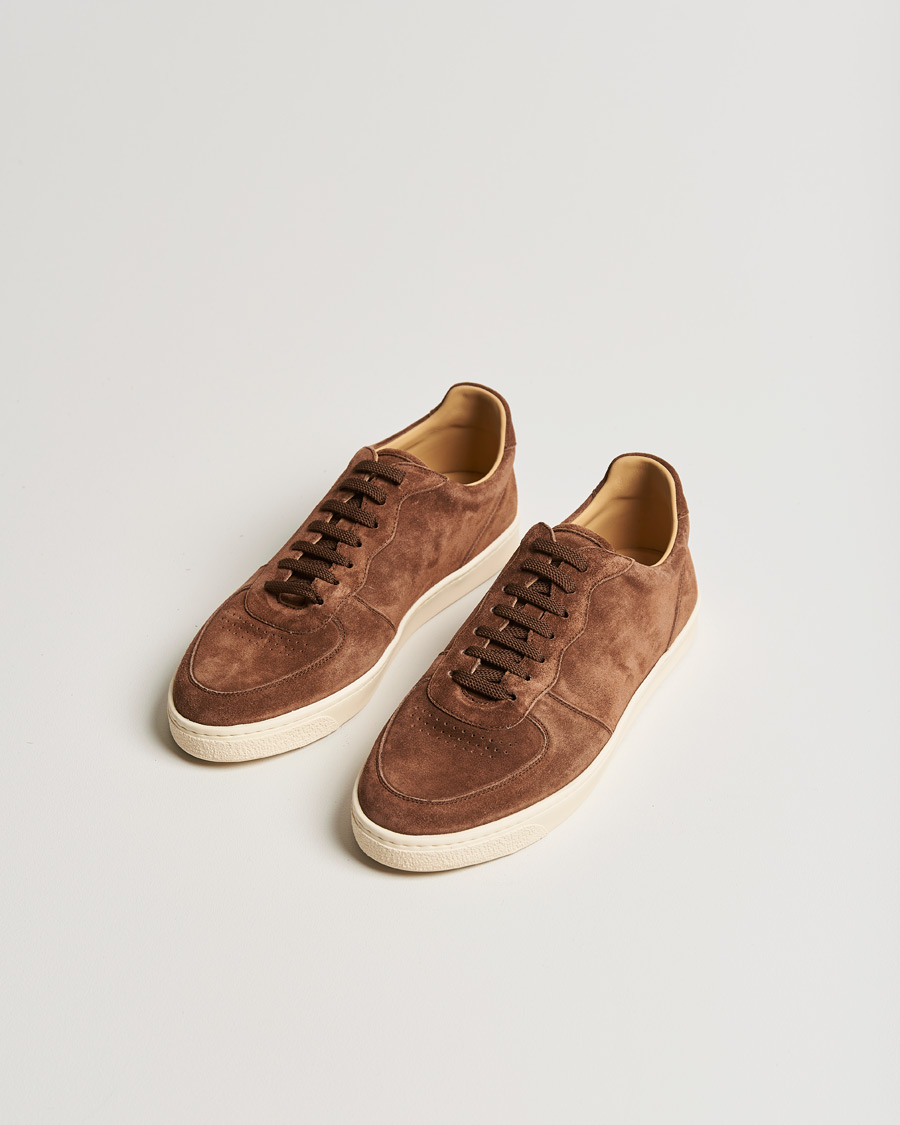 Herre | Brunello Cucinelli Low Sneaker Brown Suede | Brunello Cucinelli | Low Sneaker Brown Suede