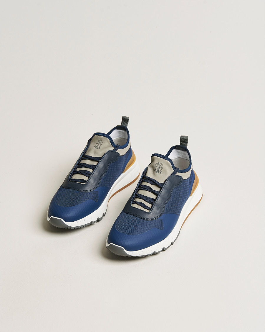 Herre | Sneakers | Brunello Cucinelli | Running Sneaker Navy