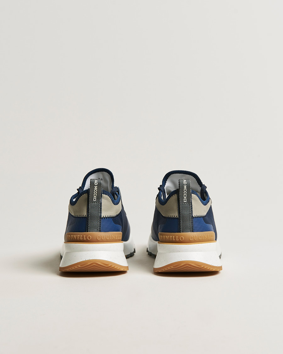 Herre | Sko | Brunello Cucinelli | Running Sneaker Navy