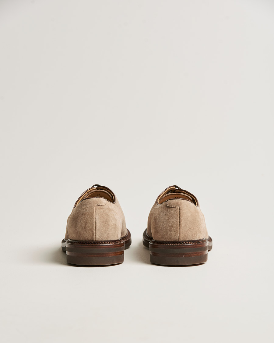 Herre | Brunello Cucinelli Plain Toe Derby Mud Suede | Brunello Cucinelli | Plain Toe Derby Mud Suede