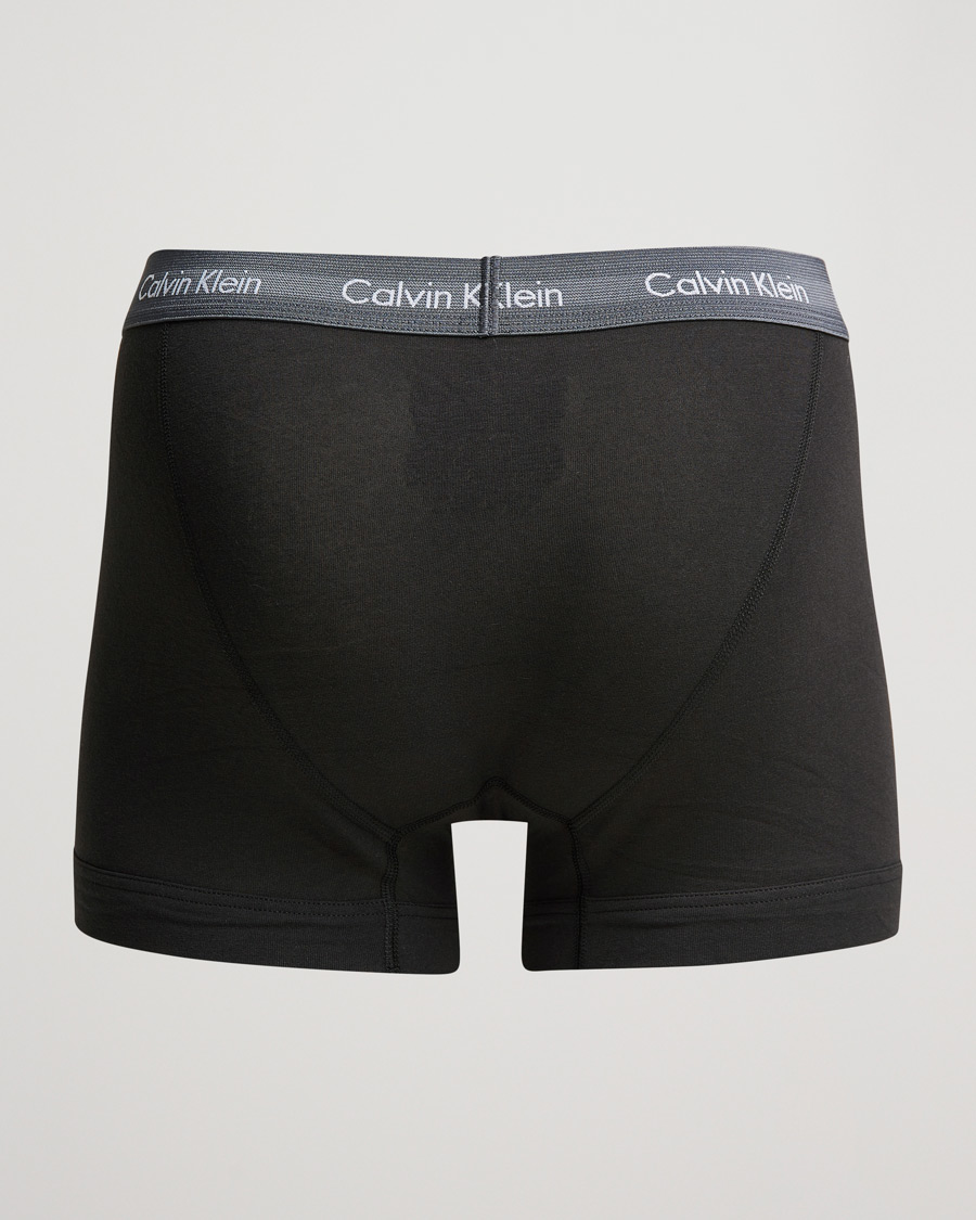 Herre | Undertøy | Calvin Klein | Cotton Stretch 3-Pack Trunk Grey/Light Grey/Olive