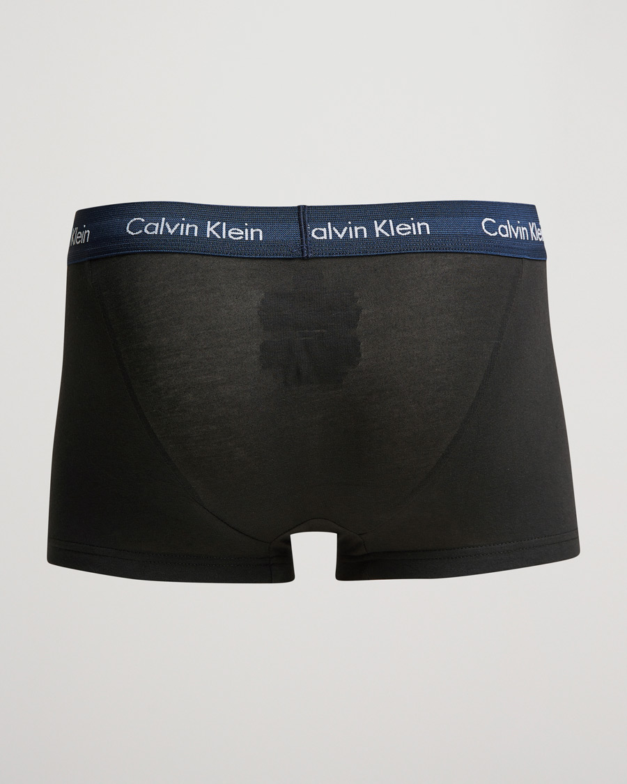 Herre |  | Calvin Klein | Cotton Stretch 3-Pack Low Rise Trunk Black