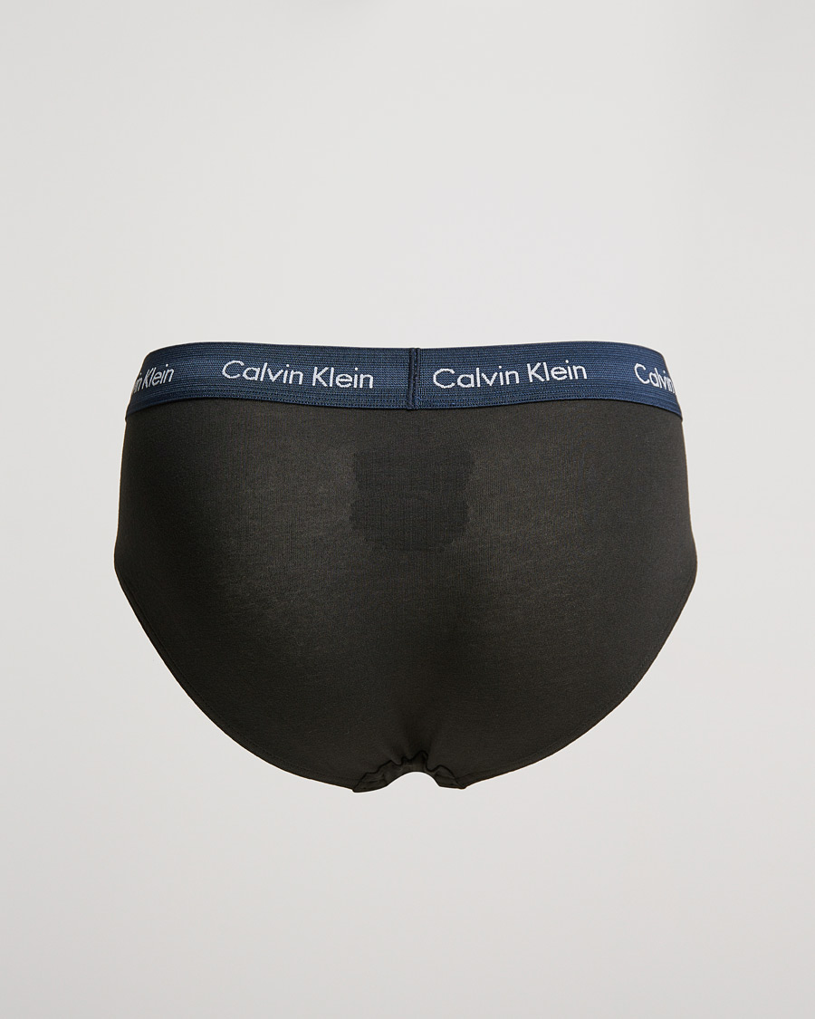 Herre |  | Calvin Klein | Cotton Stretch Hip Breif 3-Pack Black