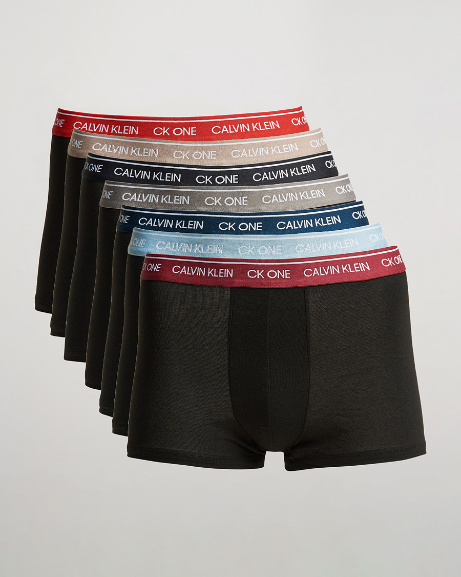 Herre | Undertøy | Calvin Klein | Cotton Stretch 7-Pack Trunk Black