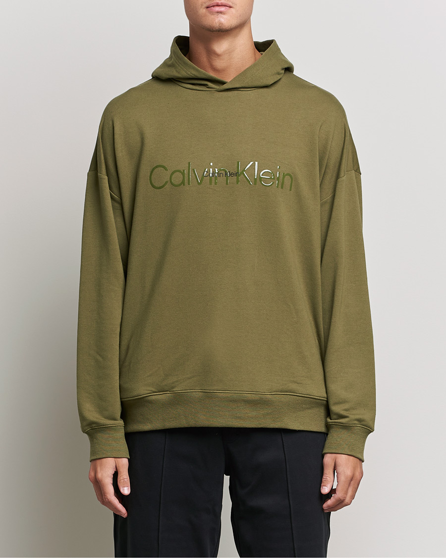 Herre | Gensere | Calvin Klein | Loungewear Logo Hoodie Olive