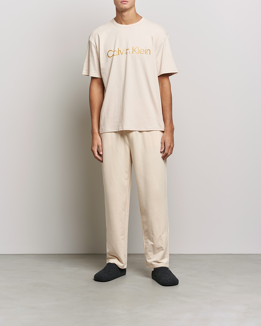 Herre | Joggebukser | Calvin Klein | Loungewear Sweatpants Tapioca Beige