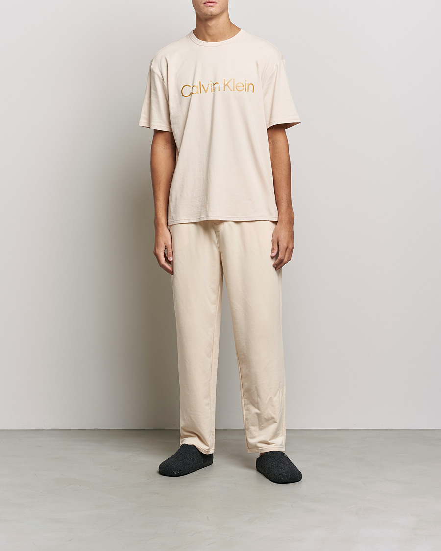 Herre | Bukser | Calvin Klein | Loungewear Sweatpants Tapioca Beige