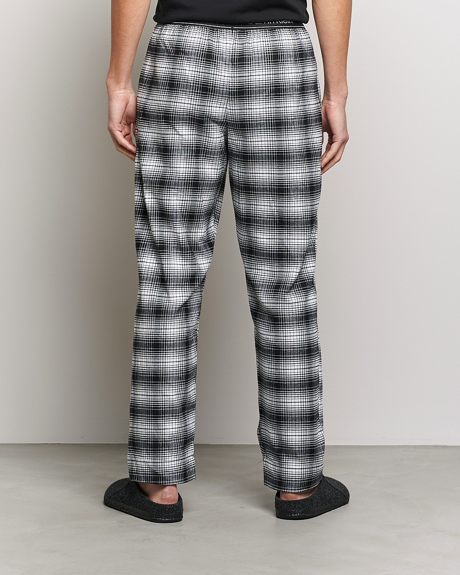 Herre | Pyjamaser og badekåper | Calvin Klein | Brushed Cotton Checked Pyjama Pants Black/White