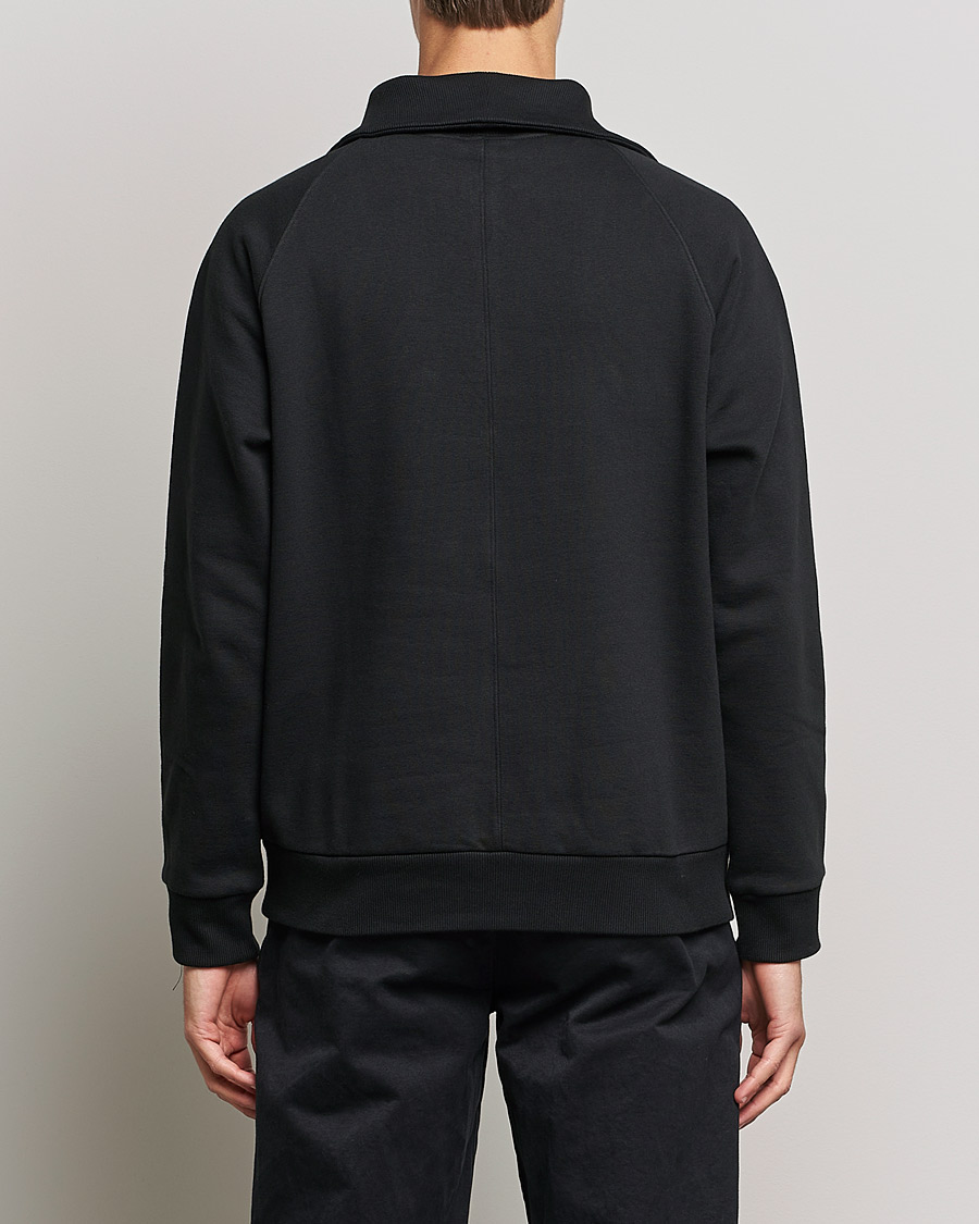 Herre | Gensere | Calvin Klein | Heavy Fleece Half Zip Sweater Black