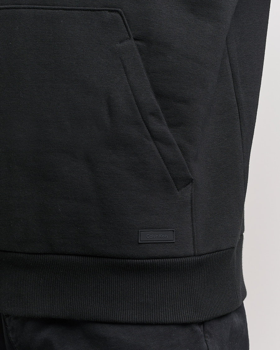 Herre | Gensere | Calvin Klein | Heavy Fleece Half Zip Sweater Black