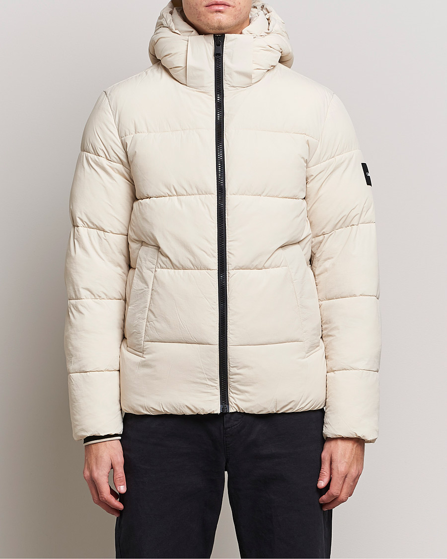 Herre |  | Calvin Klein | Crinkle Nylon Puffer Jacket Stony Beige