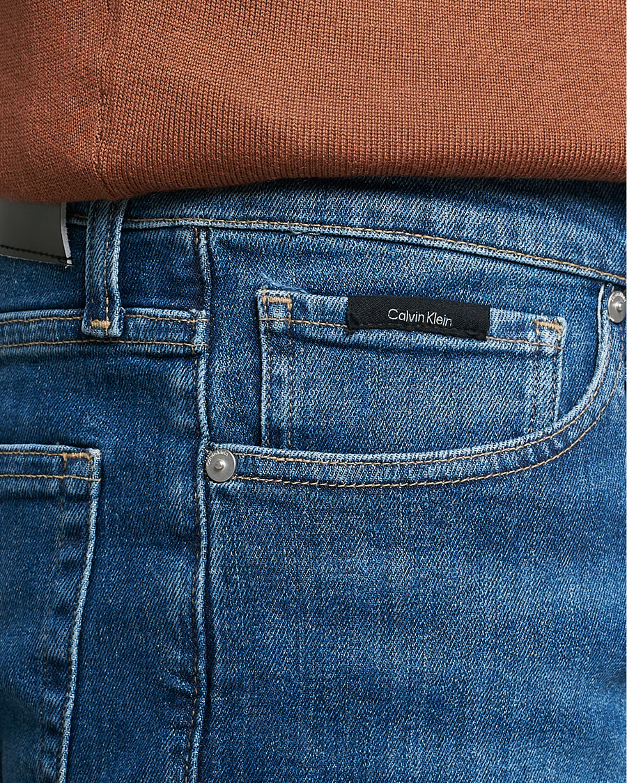 Herre | Jeans | Calvin Klein | Slim Lewis Stretch Jeans Medium Blue