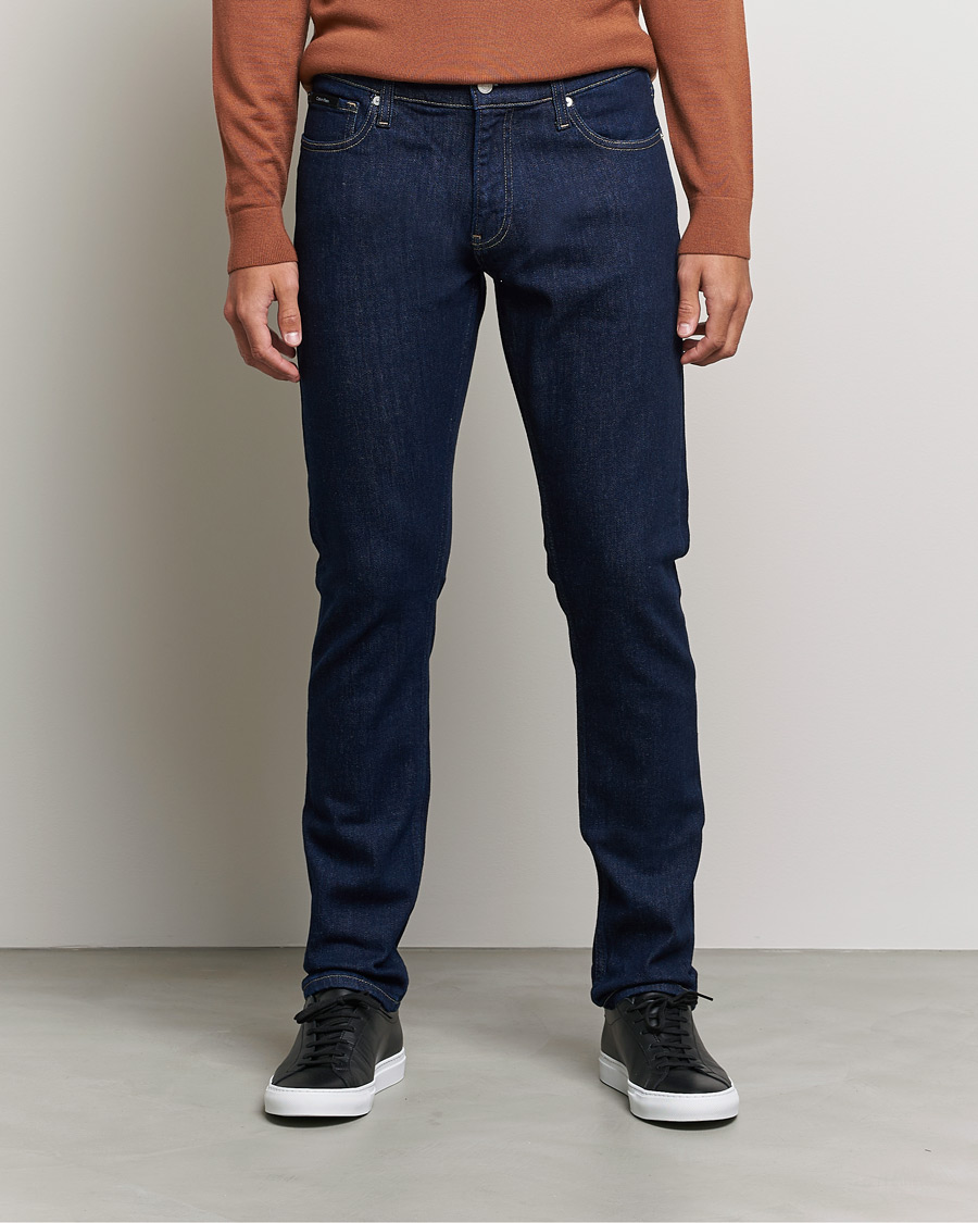 Herre | Jeans | Calvin Klein | Slim Lewis Stretch Jeans Rinse