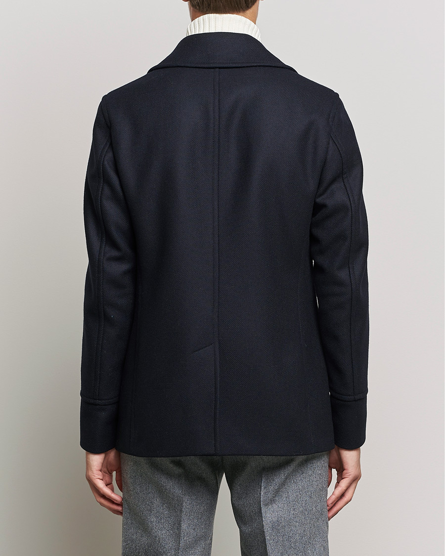 Herre | Jakker | BOSS BLACK | Hyde Peacoat Dark Blue