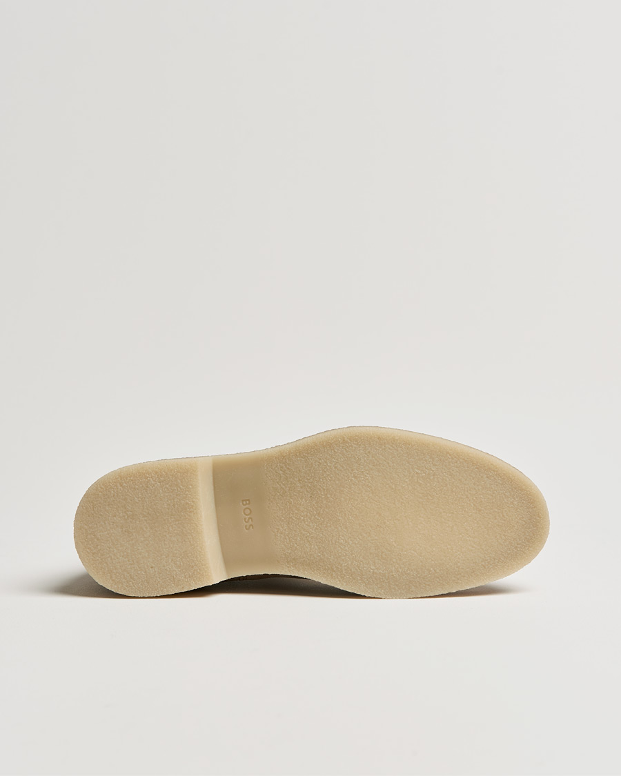 Herre | BOSS Tunley Suede Chelsea Boots Light Beige | BOSS BLACK | BOSS Tunley Suede Chelsea Boots Light Beige