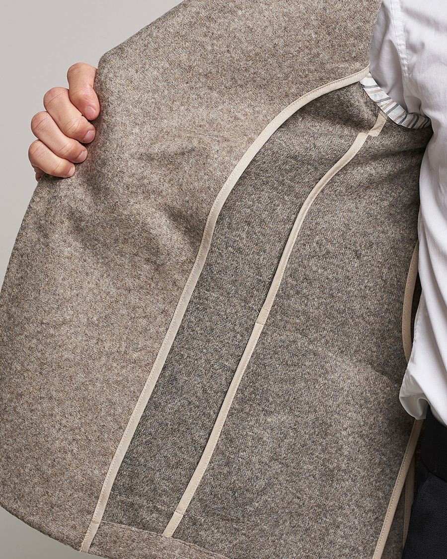 Herre | Dressjakker | BOSS BLACK | BOSS Hanry Wool Patch Pocket Blazer Medium Beige