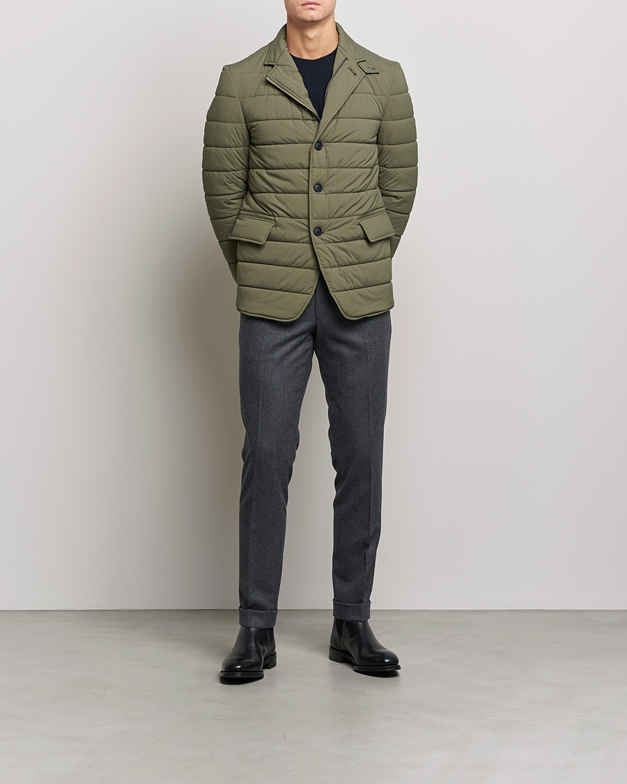 Herre | Jakker | BOSS BLACK | BOSS Hanry Padded Blazer Jacket Open Green