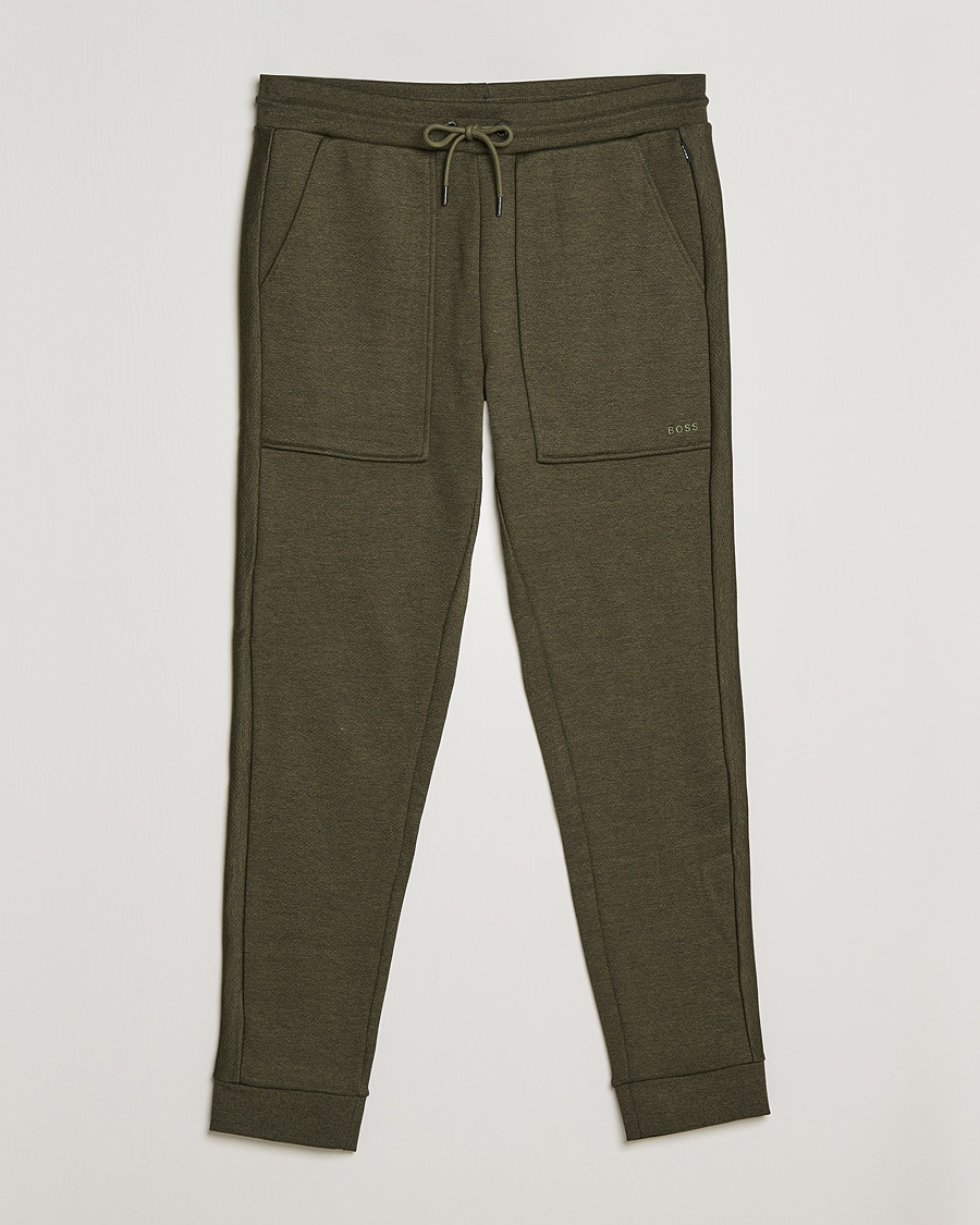 Herre | Bukser | BOSS BLACK | Lamont Drawstring Trousers Open Green