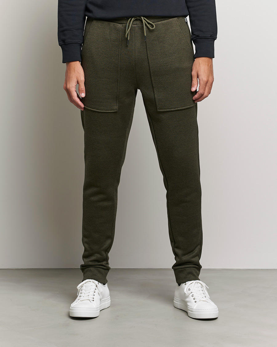 Herre |  | BOSS BLACK | Lamont Drawstring Trousers Open Green