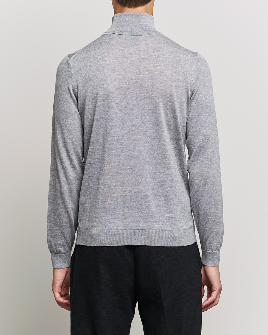 Herre | Gensere | BOSS BLACK | Musso Merino Polo Silver
