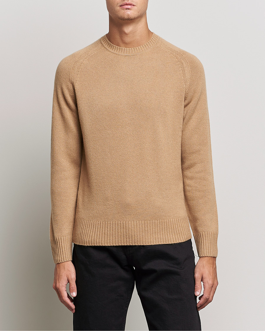 Herre | Gensere | BOSS BLACK | Lolive Knitted Sweater Medium Beige