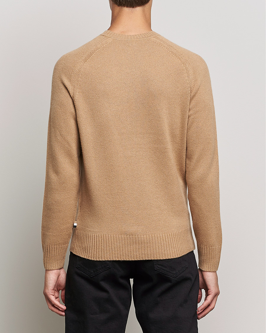 Herre | Gensere | BOSS BLACK | Lolive Knitted Sweater Medium Beige