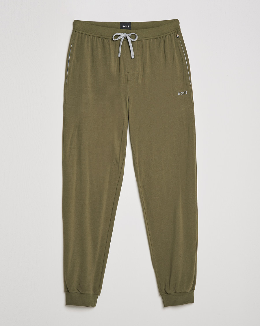 Herre | Bukser | BOSS BLACK | BOSS Mix & Match Sweatpants Open Green