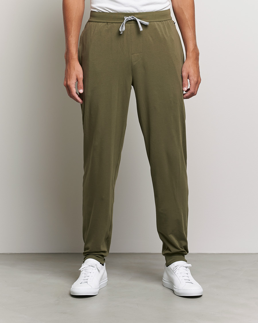 Herre | Bukser | BOSS BLACK | BOSS Mix & Match Sweatpants Open Green