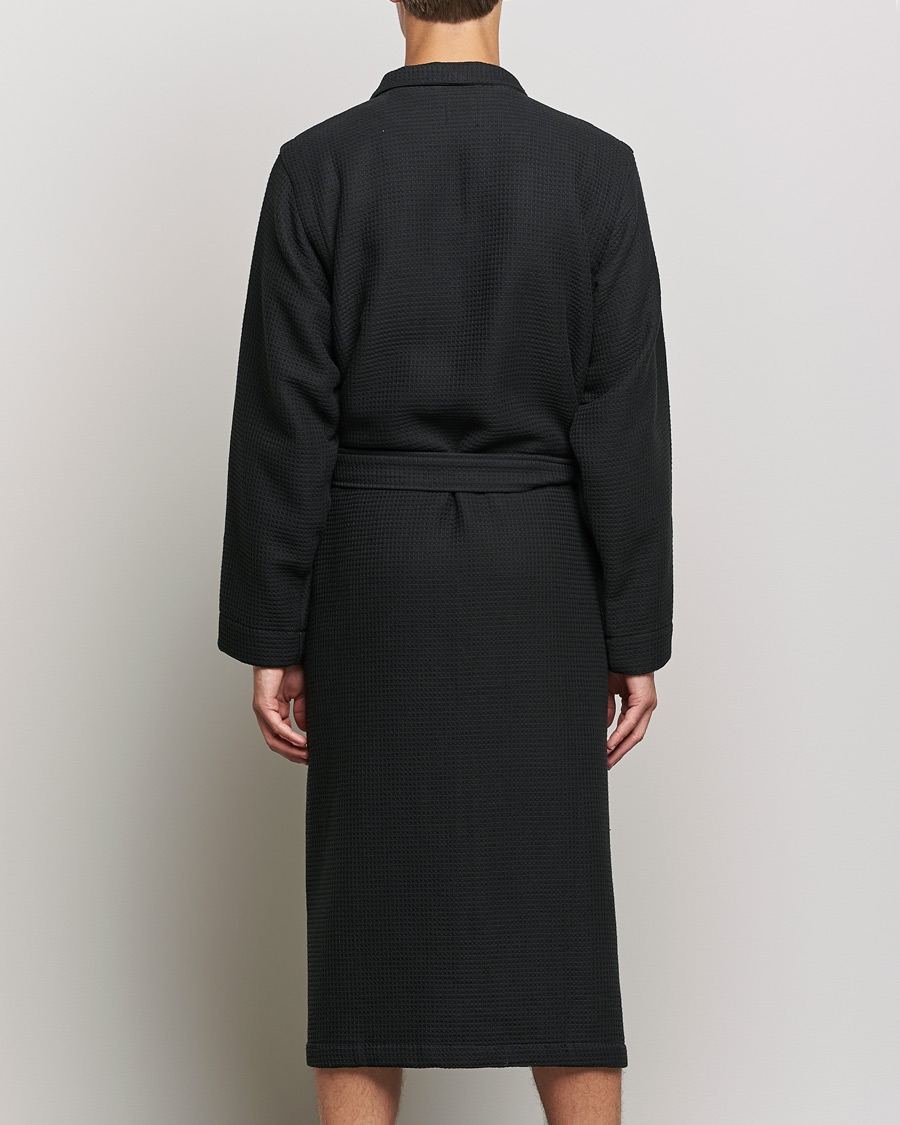 Herre | Pyjamaser og badekåper | BOSS BLACK | BOSS Waffle Kimono Black