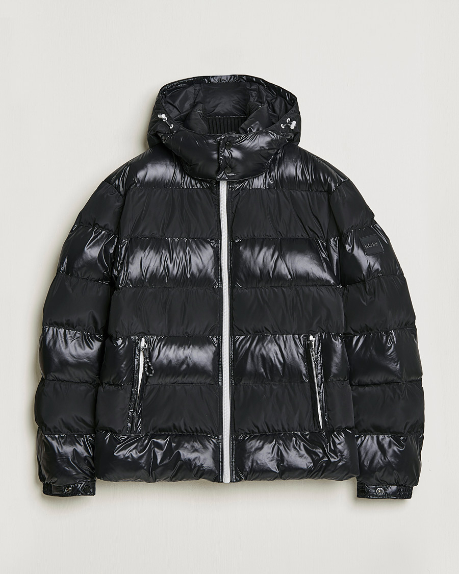 Herre | Jakker | BOSS BLACK | Cutlero Glossy Puffer Jacket Black