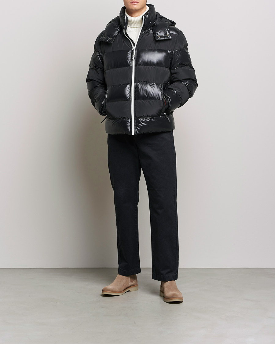 Herre | Jakker | BOSS BLACK | Cutlero Glossy Puffer Jacket Black