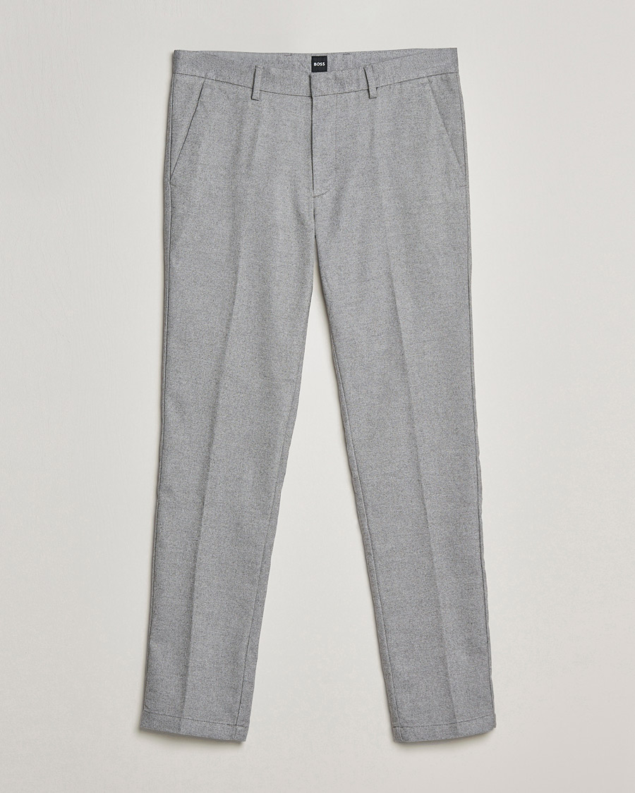 Herre | Bukser | BOSS BLACK | BOSS Kaito1 Chinos Silver
