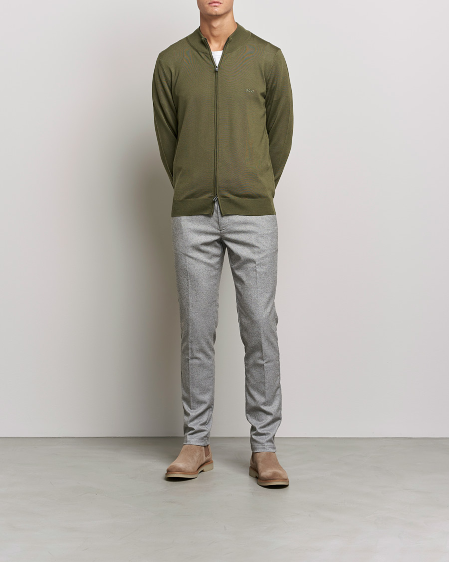 Herre | Bukser | BOSS BLACK | BOSS Kaito1 Chinos Silver