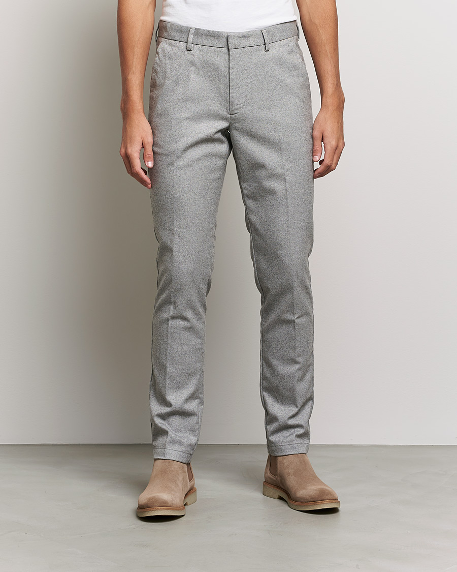 Herre | Bukser | BOSS BLACK | BOSS Kaito1 Chinos Silver