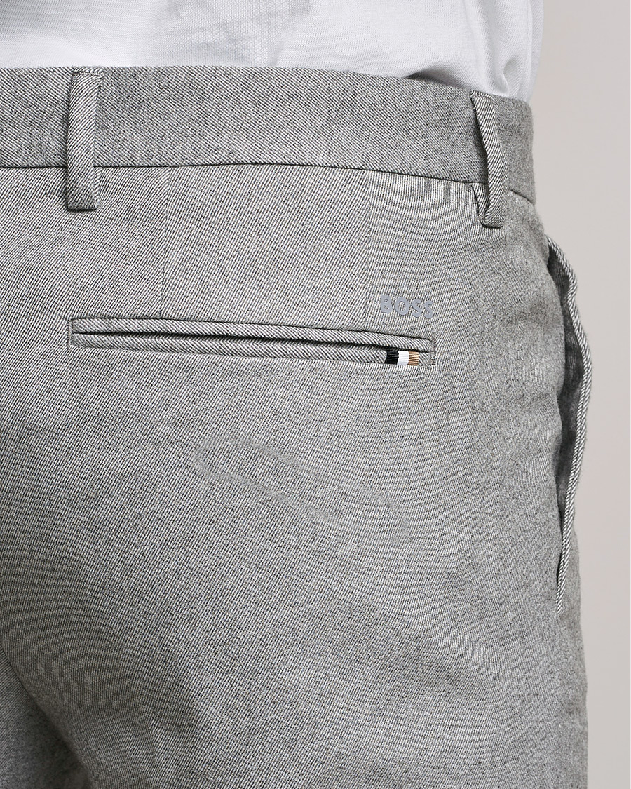 Herre | Bukser | BOSS BLACK | BOSS Kaito1 Chinos Silver