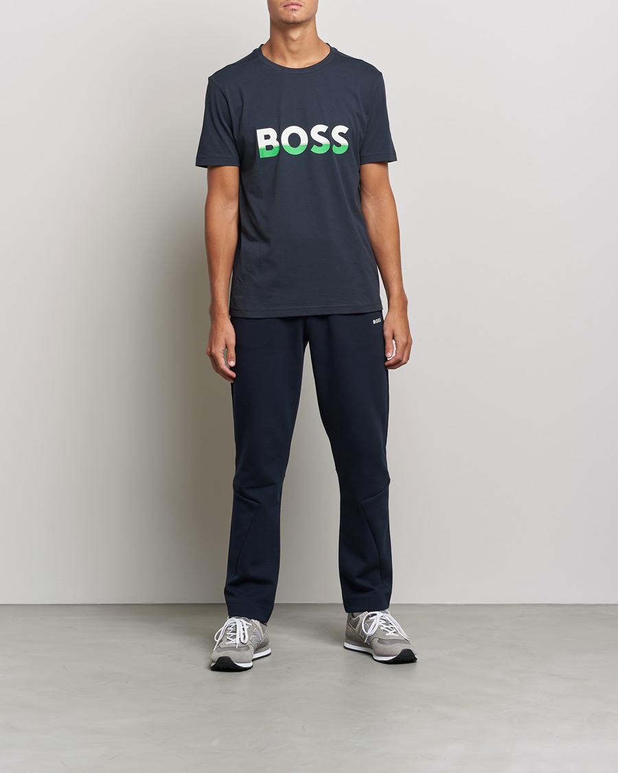 Herre | Bukser | BOSS GREEN | BOSS Athleisure Hadim Sweatpants Dark Blue