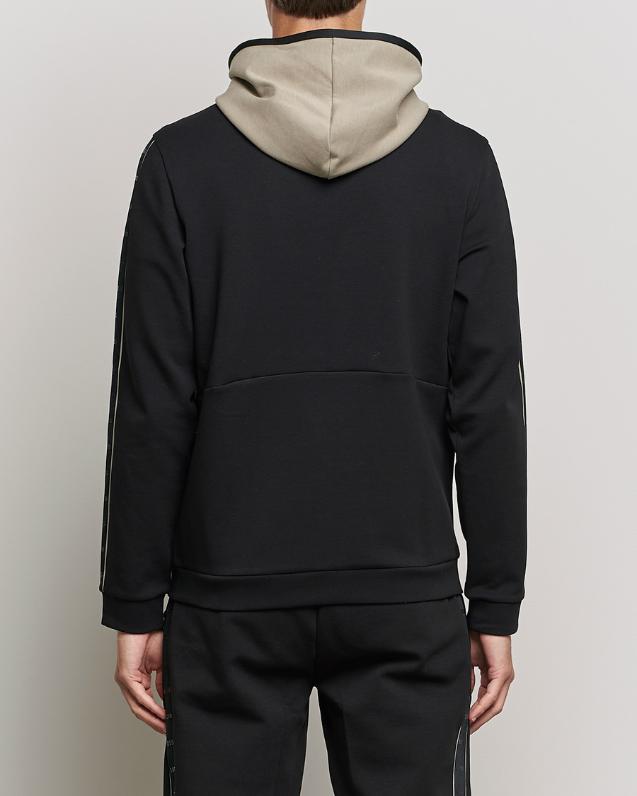 Herre | Gensere | BOSS GREEN | Saggy Full Zip Hoodie Black