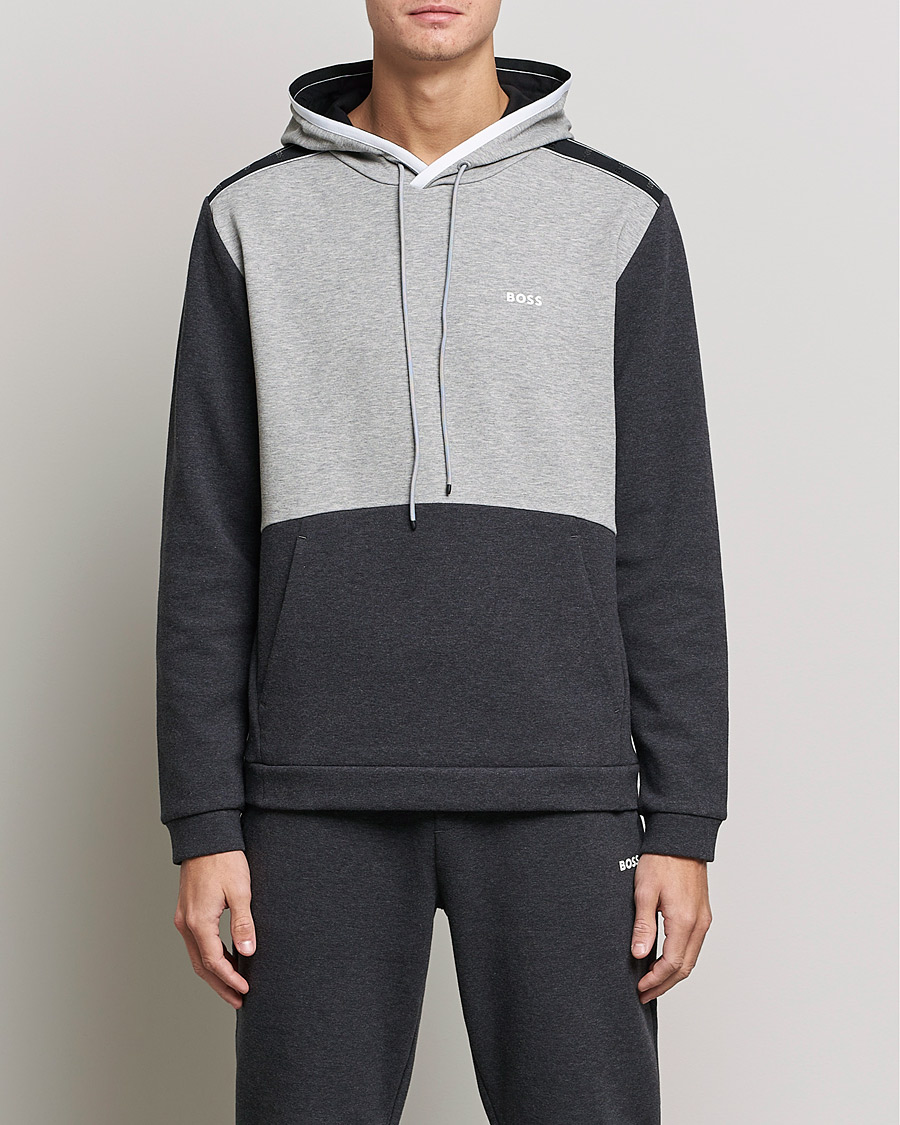 Herre | Gensere | BOSS GREEN | Soody Hoodie Medium Grey