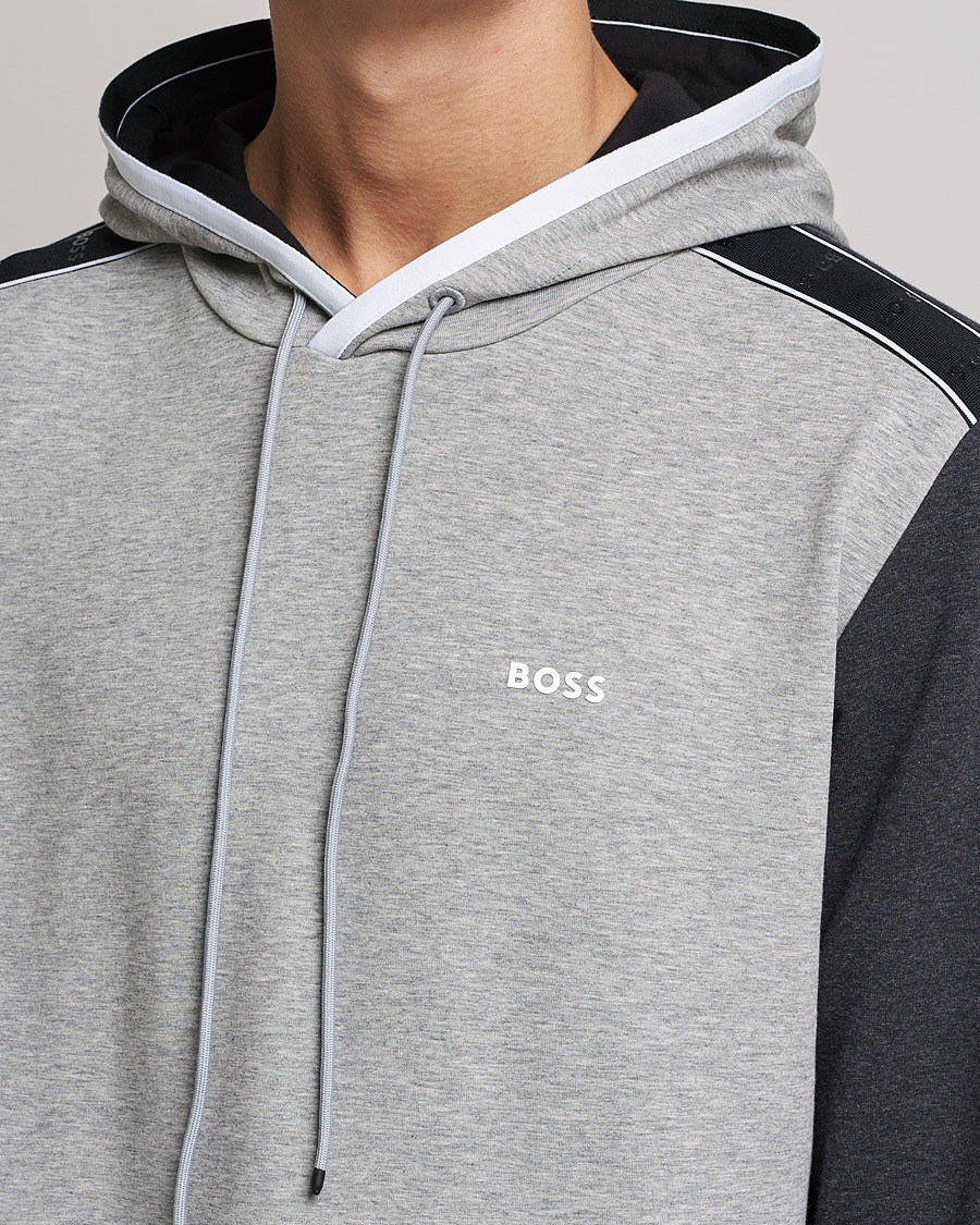 Herre | Gensere | BOSS GREEN | Soody Hoodie Medium Grey