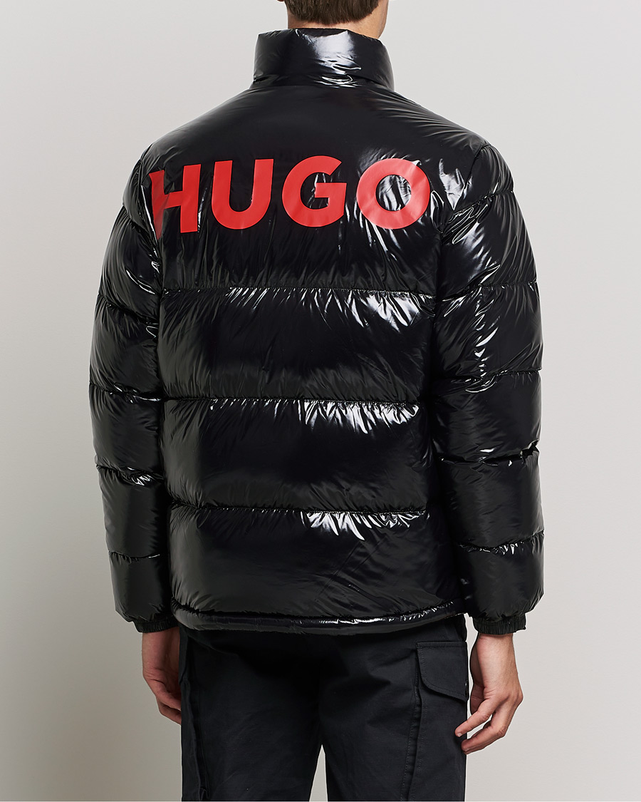 Herre | Jakker | HUGO | Biron Glossy Down Jacket Black