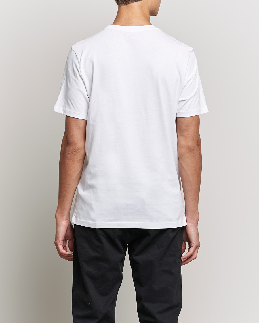 Herre | T-Shirts | HUGO | Dulive Logo Crew Neck T-Shirt White