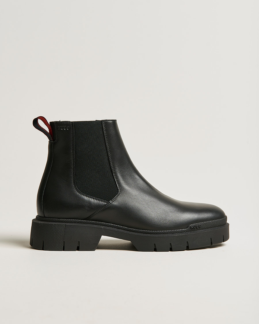 Herre | HUGO Denzel Chunky Chelsea Boots Black | HUGO | Denzel Chunky Chelsea Boots Black