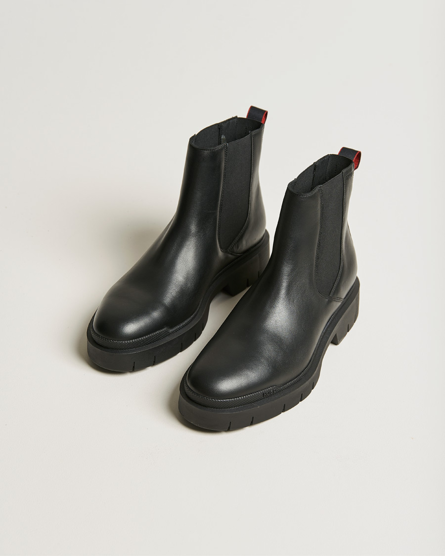 Herre | HUGO Denzel Chunky Chelsea Boots Black | HUGO | Denzel Chunky Chelsea Boots Black