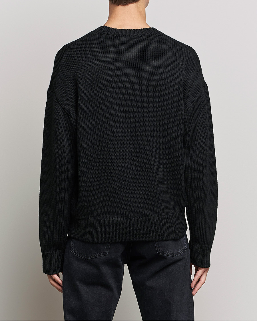 Herre | Gensere | HUGO | Slogonon Knitted Sweater Black