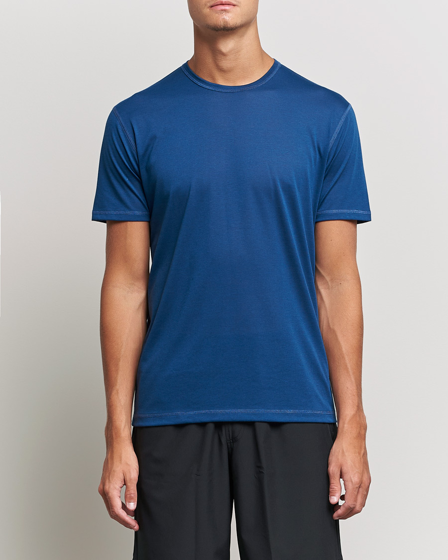 Herre | Salg klær | Sunspel | Active Tee Navy