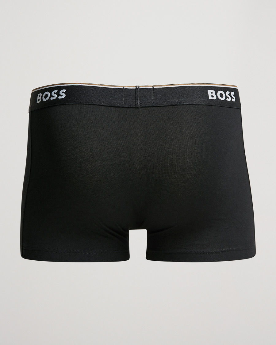 Herre | BOSS BLACK | BOSS BLACK | 3-Pack Trunk Boxer Shorts Black