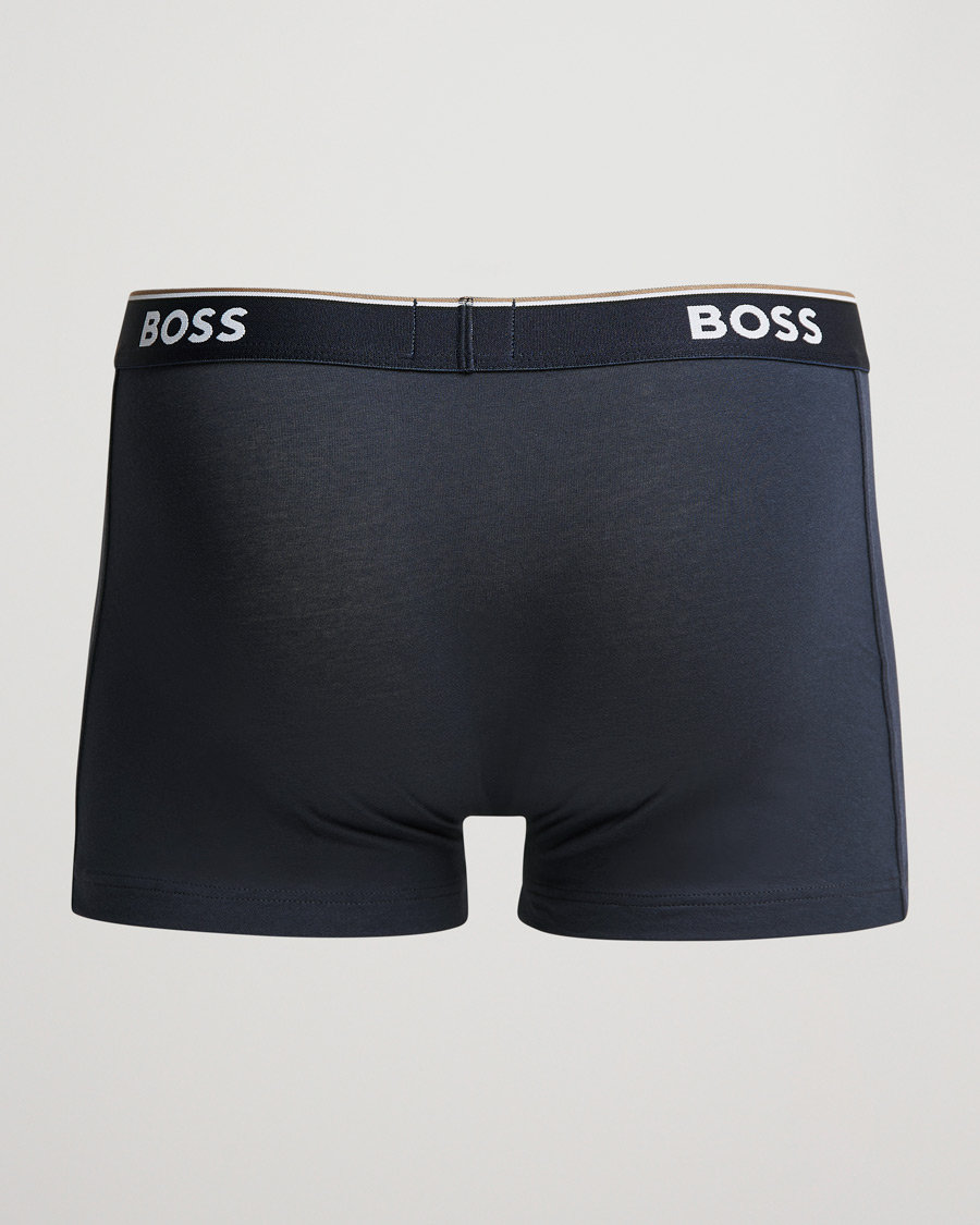 Herre | Underbukser | BOSS BLACK | 3-Pack Trunk Boxer Shorts Open Blue