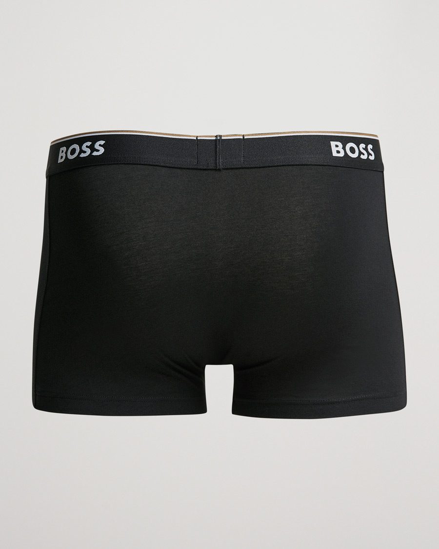 Herre |  | BOSS | 3-Pack Trunk Boxer Shorts White/Grey/Black